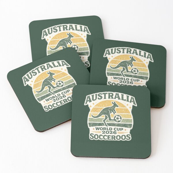 Item preview, Australia Socceroos World Cup 2026 Vintage Soccer Fan Shirt designed and sold by ArthUpscale.
