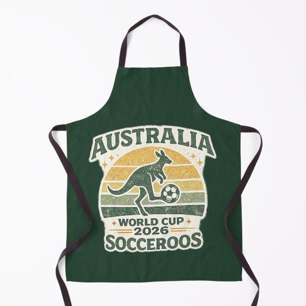 Item preview, Australia Socceroos World Cup 2026 Vintage Soccer Fan Shirt designed and sold by ArthUpscale.