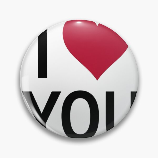 Item preview, Classic I Love You Minimalist Typography Design designed and sold by CichyZabojca01.
