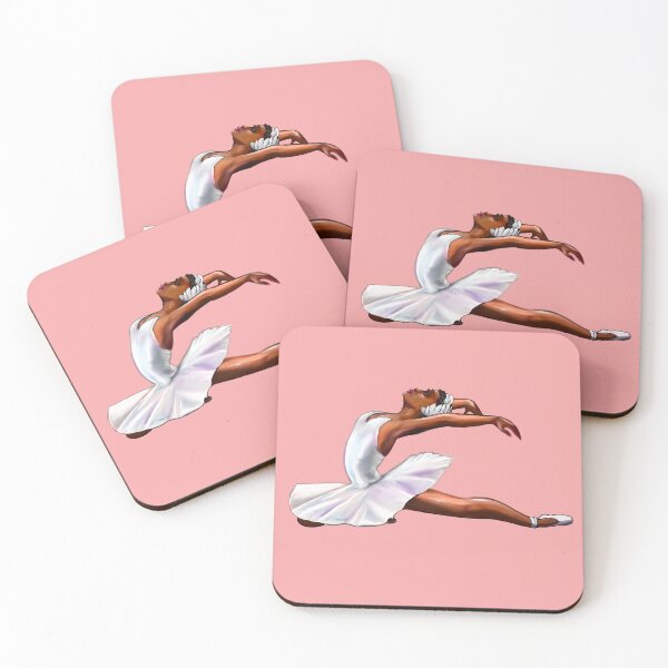 Item preview, Black Ballerina - Swan Lake Odette Art African American dancer designed and sold by Artonmytee.