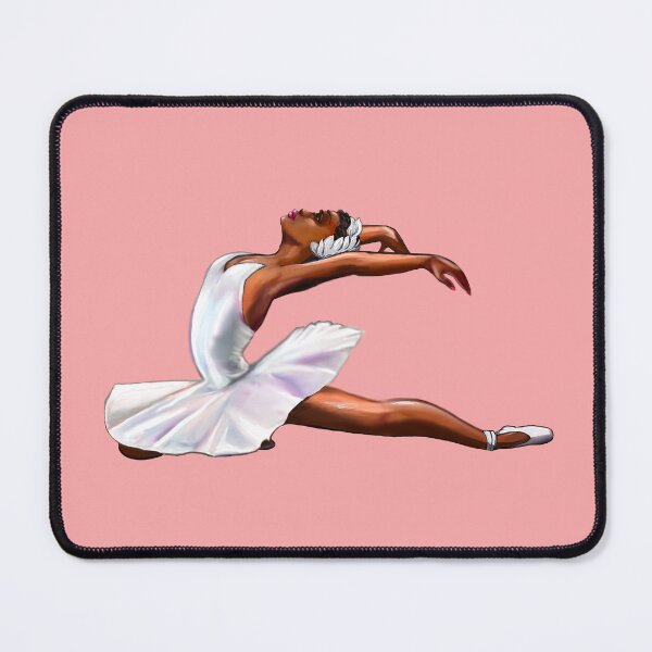 Item preview, Black Ballerina - Swan Lake Odette Art African American dancer designed and sold by Artonmytee.
