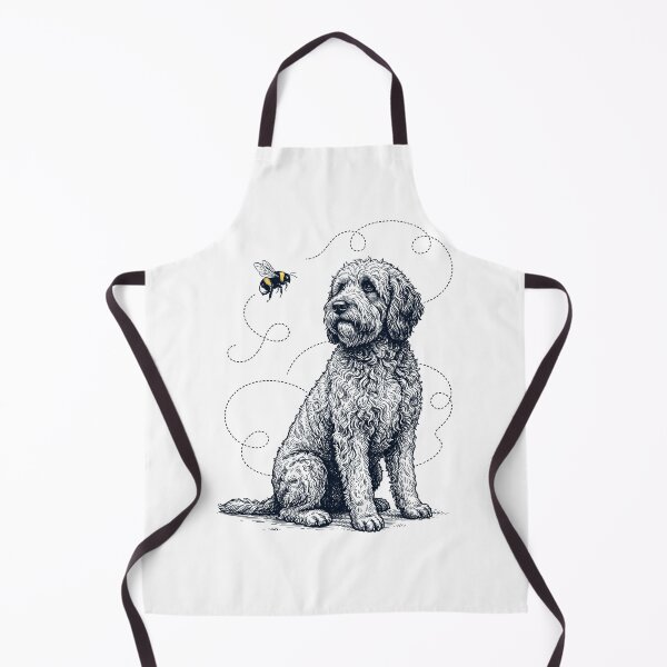 Item preview, Barbet Bumble Bee Honeybee Dog Lover designed and sold by Kimberley King Art King Art.