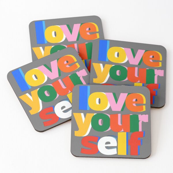 Item preview, Love yourself - Motivational quote designed and sold by GUNAPRIYAA.