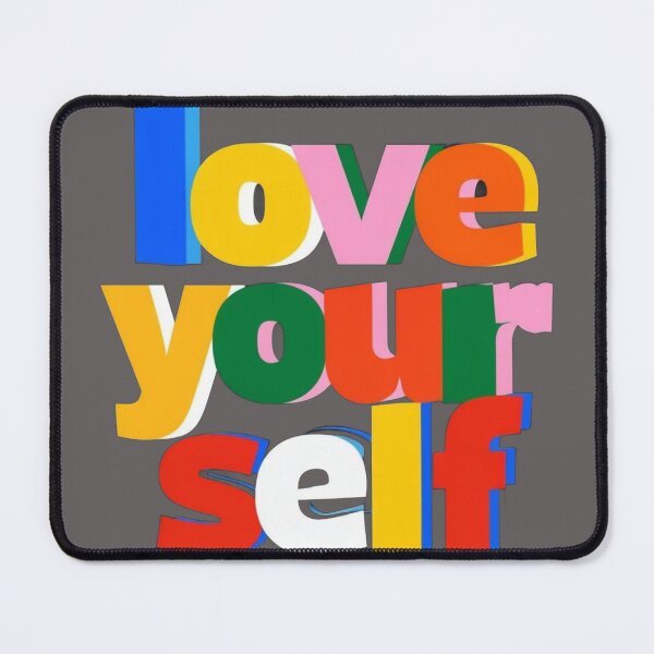 Item preview, Love yourself - Motivational quote designed and sold by GUNAPRIYAA.