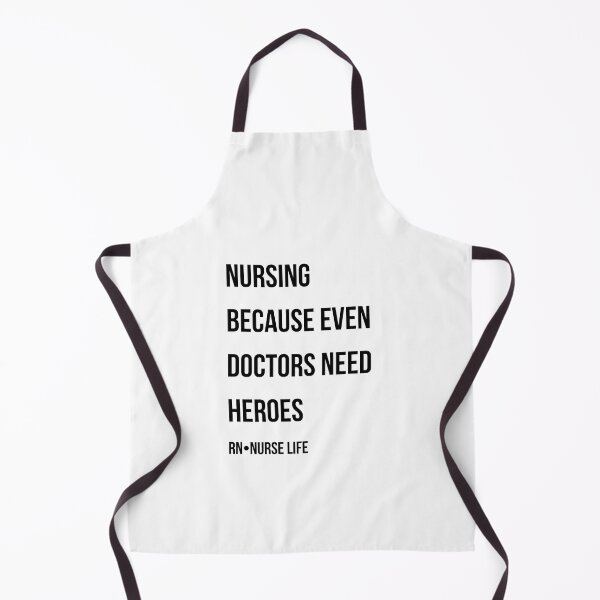Item preview, Nursing Because Even Doctors Need Heroes Funny Nurse Gift RN Appreciation designed and sold by NurseNationCo.