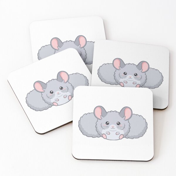Item preview, Extremely Round Fluffy Chinchilla Chibi designed and sold by Arc2020.