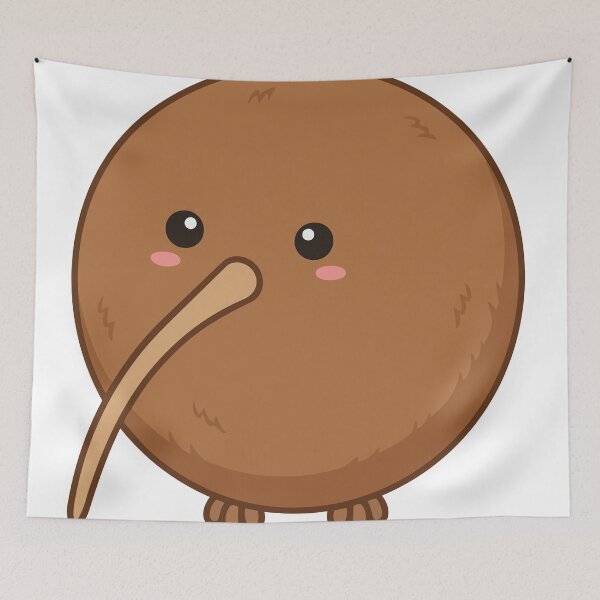 Item preview, Cute Spherical Kiwi Bird Kawaii Design designed and sold by ArcApparel2020.