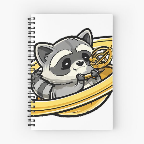 Item preview, Saturn Ringed Raccoon designed and sold by pumsquare.