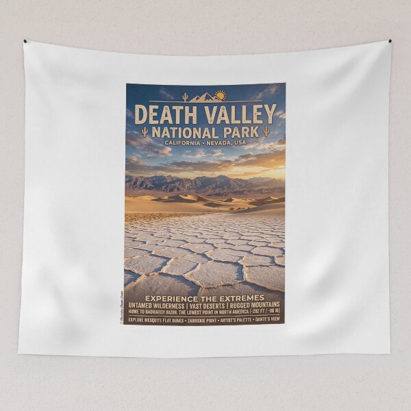 Item preview, Visit Death Valley National Park designed and sold by Theodor Decker.
