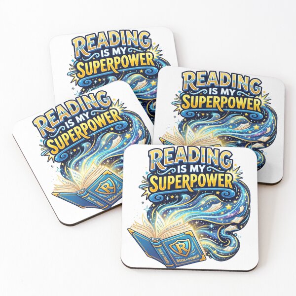 Item preview, Reading Is My Superpower Book Lover Design designed and sold by Pixel Analytics.