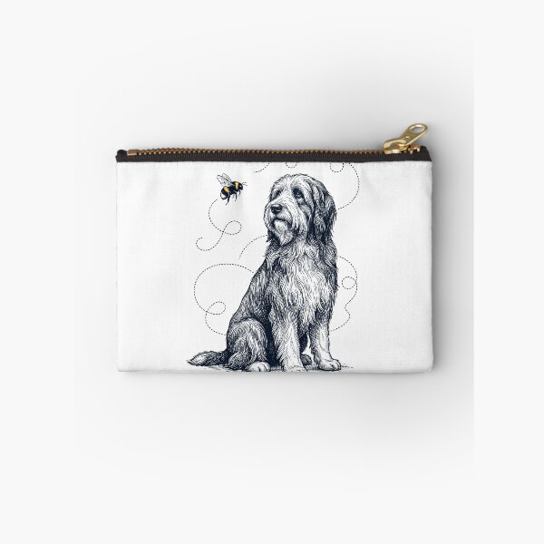 Item preview, Bearded Collie Bumble Bee Honeybee Dog Lover designed and sold by Kimberley King Art  King Art.