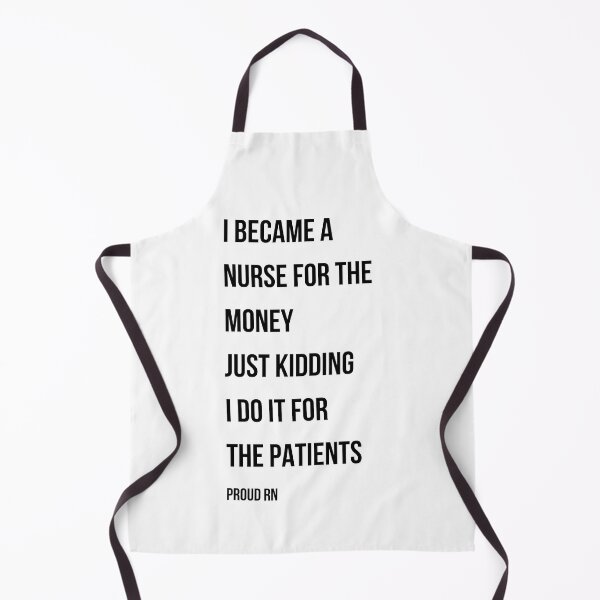 Item preview, I Became A Nurse For the Money Just Kidding Funny Nurse Gift RN Humor designed and sold by NurseNationCo.