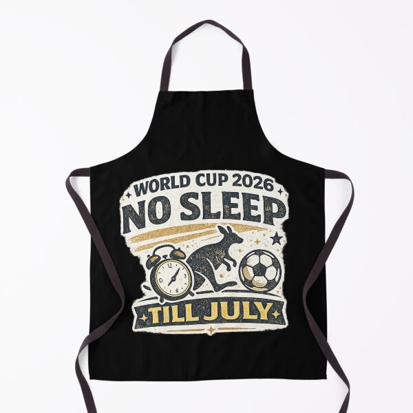 Item preview, No Sleep Till July World Cup 2026 Australia Soccer Fan Shirt designed and sold by ArthUpscale.