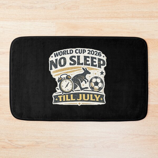 Item preview, No Sleep Till July World Cup 2026 Australia Soccer Fan Shirt designed and sold by ArthUpscale.