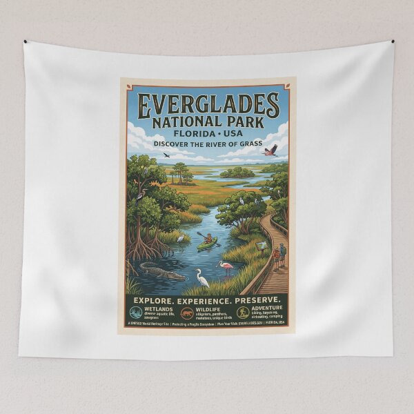Item preview, Visit Everglades National Park designed and sold by Theodor Decker.