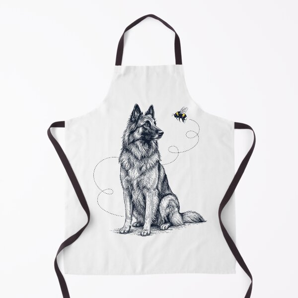 Item preview, Belgian Tervuren Bumble Bee Honeybee Dog Lover designed and sold by Kimberley King Art  King Art.