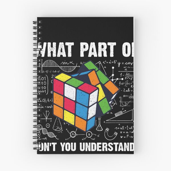 Item preview, What Part Of Don't You Understand? Rubik's Cube Puzzle Logic Cuber designed and sold by PopStars1993.
