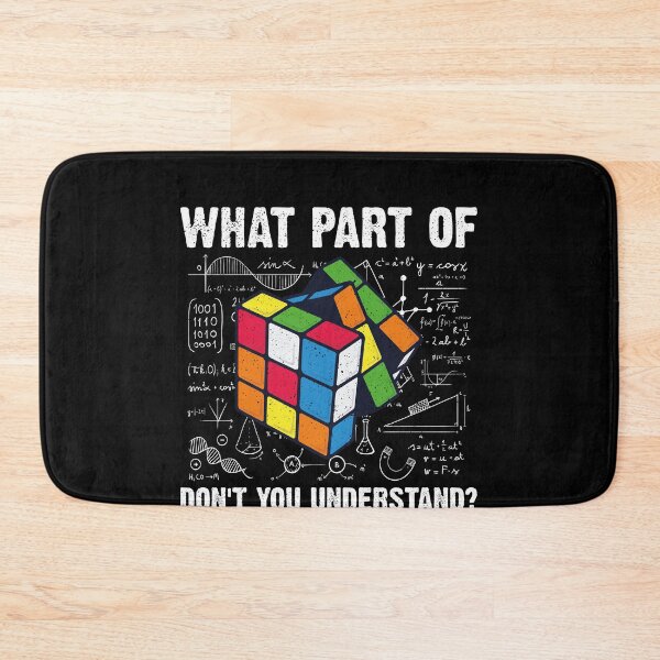 Item preview, What Part Of Don't You Understand? Rubik's Cube Puzzle Logic Cuber designed and sold by PopStars1993.