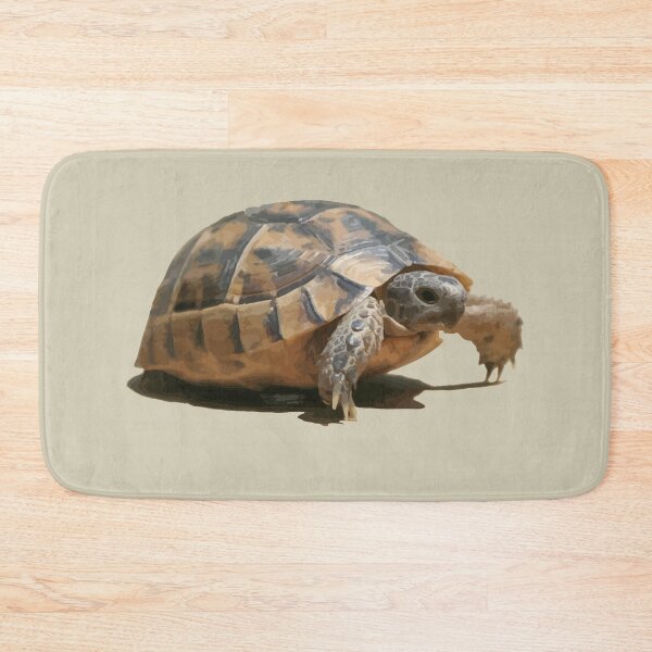 Item preview, Portrait of a Young Wild Tortoise Isolated designed and sold by taiche.