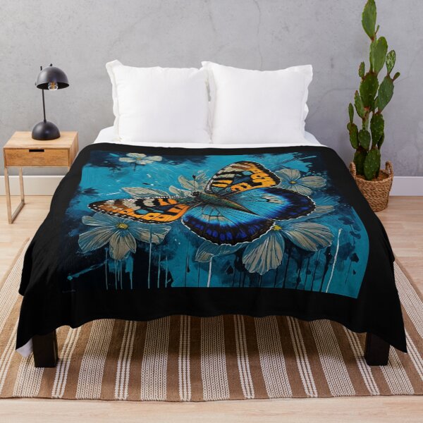 Item preview, Blue Pansy Butterfly (Junonia orithya): Nature's Living Sapphire #4 designed and sold by Helios Be. Lavsh.