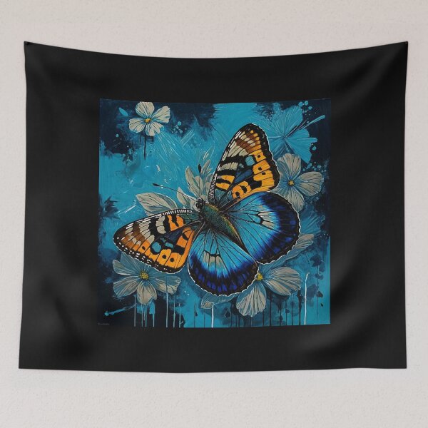 Item preview, Blue Pansy Butterfly (Junonia orithya): Nature's Living Sapphire #4 designed and sold by Helios Be. Lavsh.