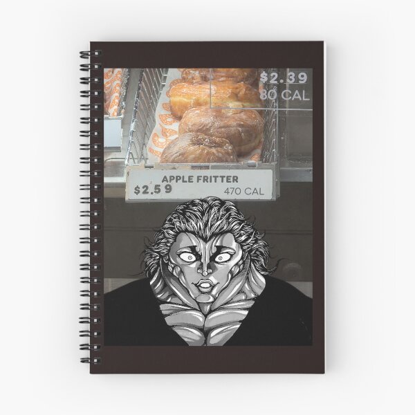 Item preview, Yujiro Hanma Apple Fritter Meme Baki the Grappler Anime Design designed and sold by MerikuroCreates.