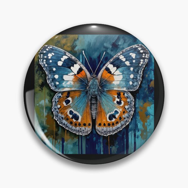 Item preview, Blue Pansy Butterfly (Junonia orithya): Nature's Living Sapphire #5 designed and sold by Helios Be. Lavsh.