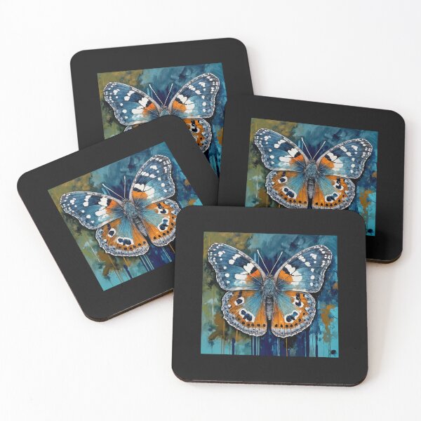 Item preview, Blue Pansy Butterfly (Junonia orithya): Nature's Living Sapphire #5 designed and sold by Helios Be. Lavsh.