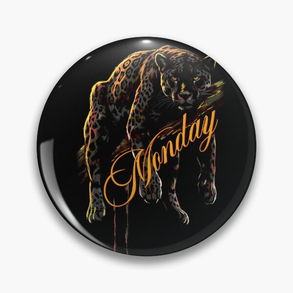 Item preview, Monday — Black Jaguar Dark Art Print | MRKD designed and sold by MRKD.World.