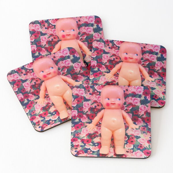 Item preview, Kewpie flowers designed and sold by SophieJewel.