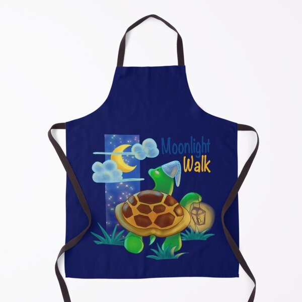 Item preview, Tortoise in a lovely moonlight walk designed and sold by Konopikyu.