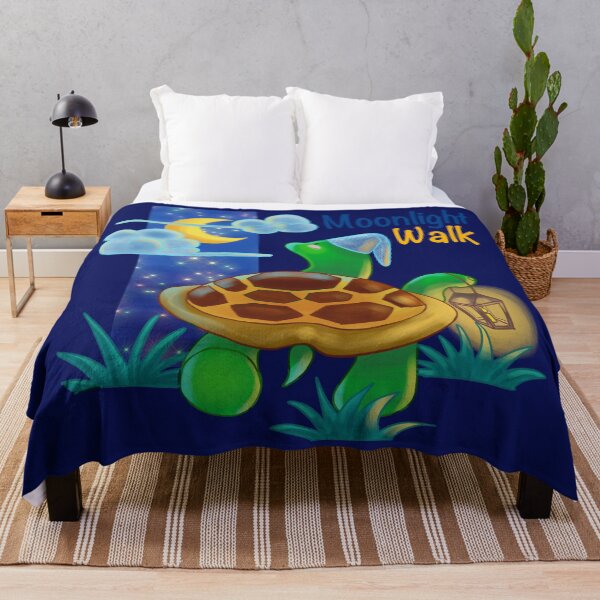 Item preview, Tortoise in a lovely moonlight walk designed and sold by Konopikyu.