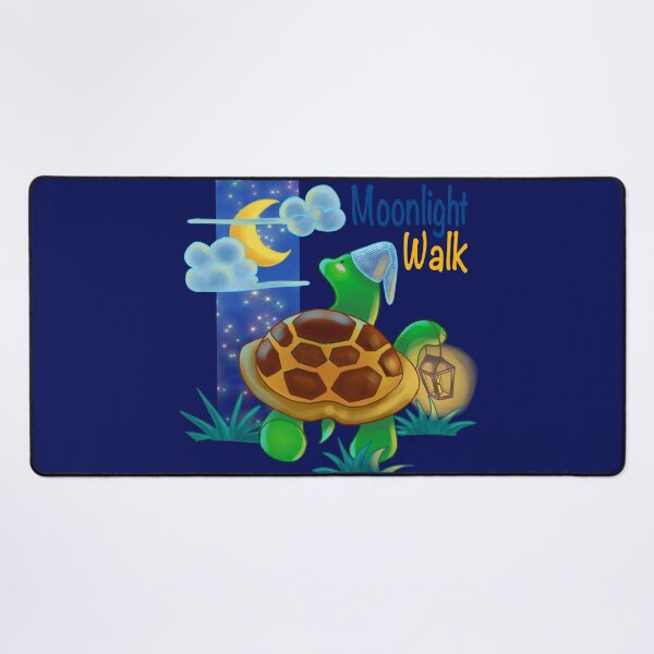 Item preview, Tortoise in a lovely moonlight walk designed and sold by Konopikyu.