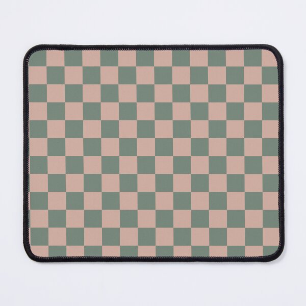 Item preview, Pink & xanadu checkered designed and sold by Mint + Midnight.