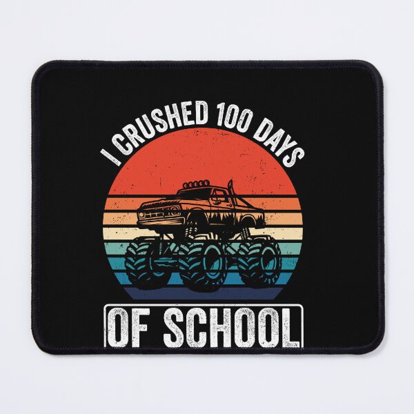 Item preview, I Crushed 100 Days Of School Monster Truck Student Celebration designed and sold by PopStars1993.