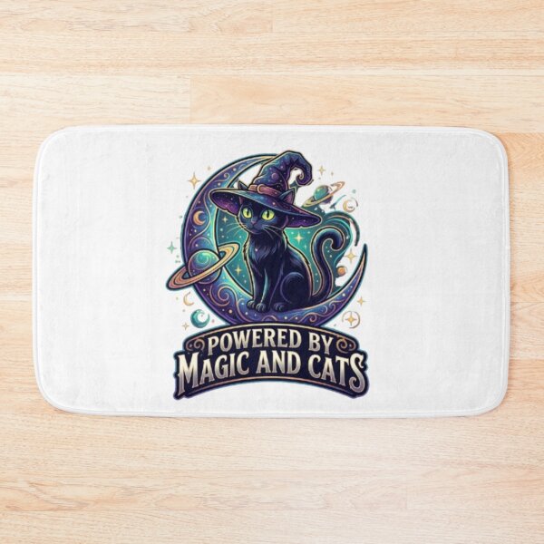 Item preview, Mystical Moon Witch Black Cat Design designed and sold by PixelStyle Studio.
