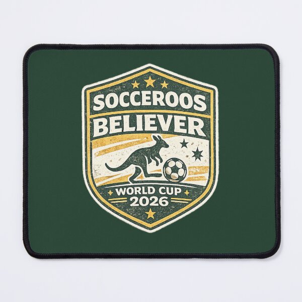 Item preview, Socceroos Believer World Cup 2026 Australia Soccer Fan Shirt designed and sold by ArthUpscale.