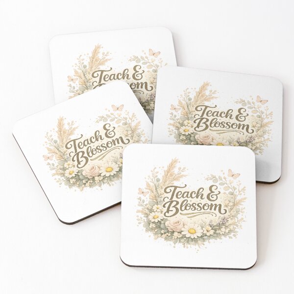 Artikelvorschau, Teach & Blossom Wildblumen-Aquarell-Botanischer Kranz entworfen und verkauft von Chic_Clip_Craft.