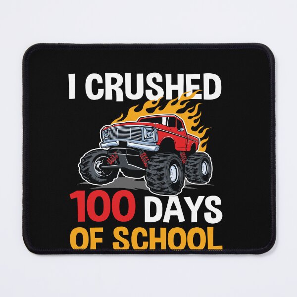 Item preview, I Crushed 100 Days Of School Monster Truck Kids Celebration designed and sold by PopStars1993.