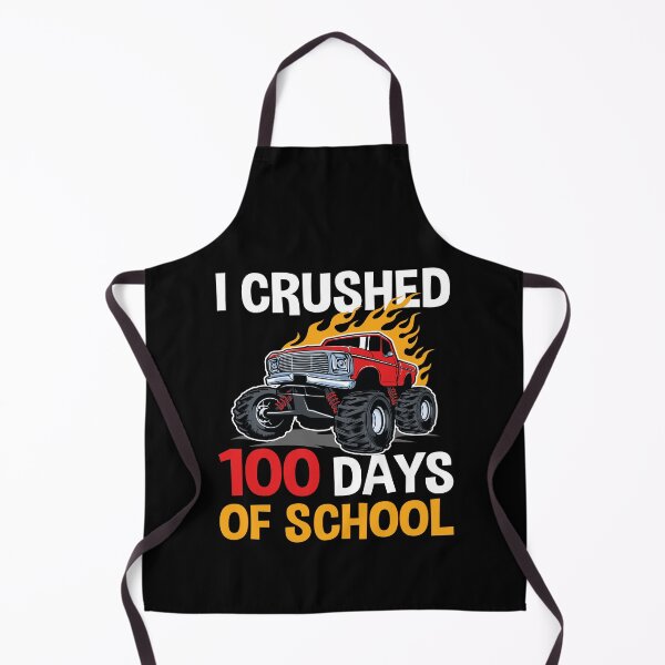 Item preview, I Crushed 100 Days Of School Monster Truck Kids Celebration designed and sold by PopStars1993.