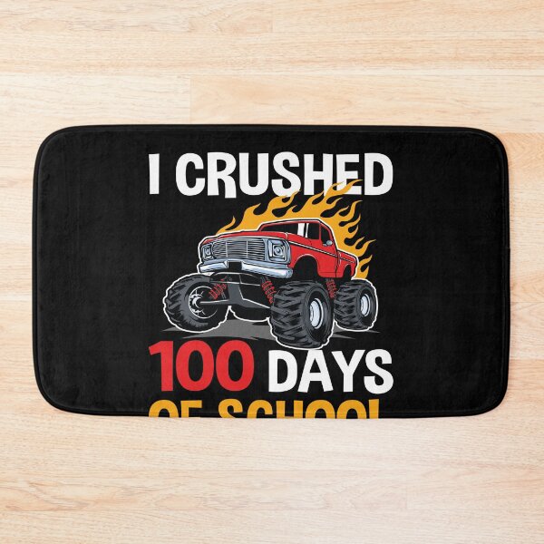 Item preview, I Crushed 100 Days Of School Monster Truck Kids Celebration designed and sold by PopStars1993.