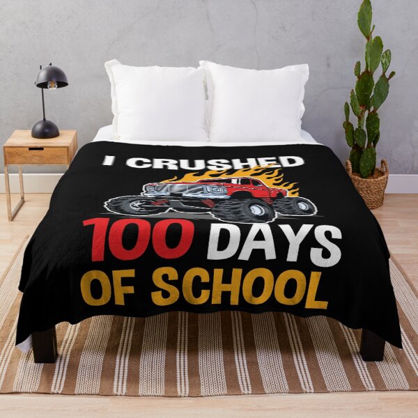 Item preview, I Crushed 100 Days Of School Monster Truck Kids Celebration designed and sold by PopStars1993.