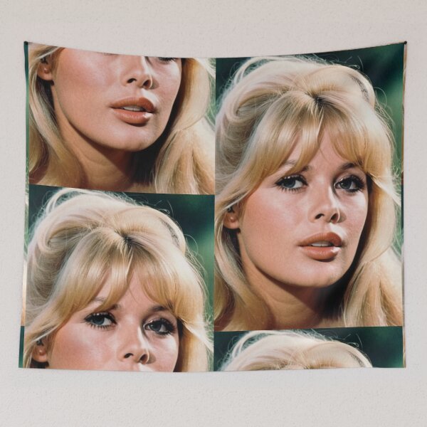 Item preview, Character - Portrait Eyes Blue Lashes Spider Bangs Straight Elegant designed and sold by Beat-It.