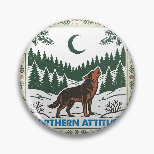 Item preview, Northern Attitude  Forest Pine Tree designed and sold by ByteVortex.