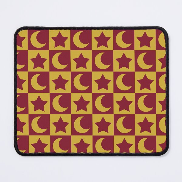 Item preview, Antique ruby & gold crescent moon and stars designed and sold by Mint + Midnight.