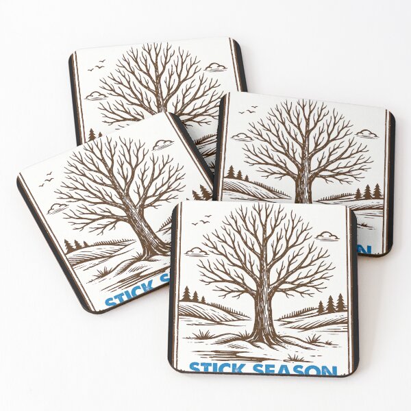Item preview, Stick Season Winter Folk Art designed and sold by ByteVortex.