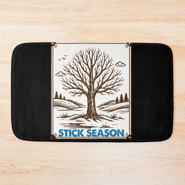 Item preview, Stick Season Winter Folk Art designed and sold by ByteVortex.