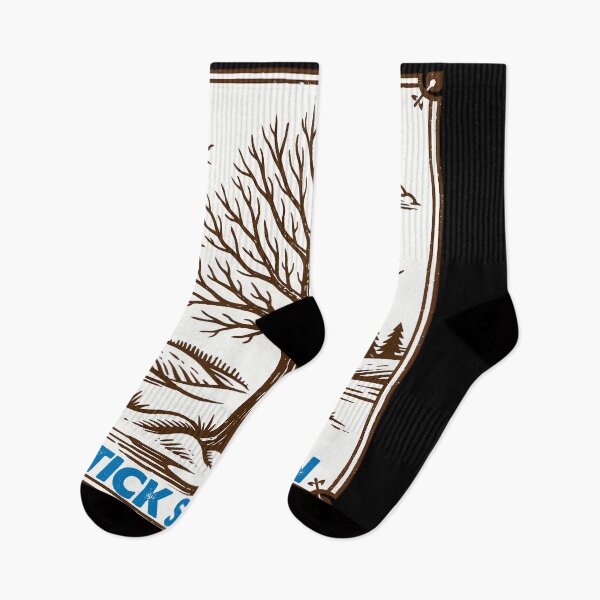Item preview, Stick Season Winter Folk Art designed and sold by ByteVortex.