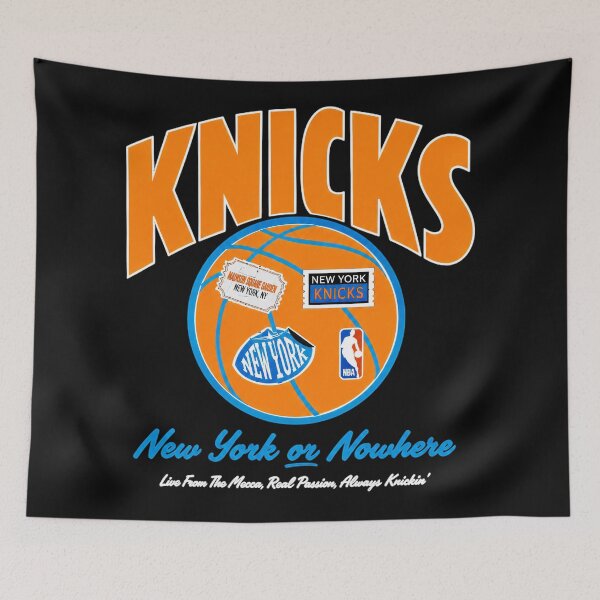 Item preview, Knicks New York Or Nowhere Live From The Mecca, Real Passion, Always Knickin' NBA Basketball Fan designed and sold by CalyZOam99.