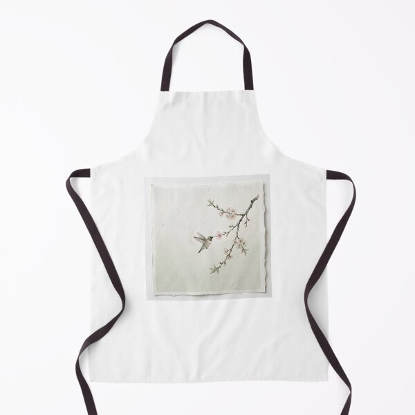 Item preview, Hummingbird and Plum Blossom | Japanese Wabi-Sabi Art | Zen Nature Minimalist Print designed and sold by KUZU-NOHA.
